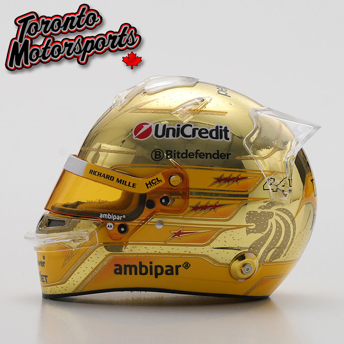 2025 Lewis Hamilton Scuderia Ferrari - Singapore GP - F1 Replica Helmet - 1:5 Scale by Looksmart #LSHEL023