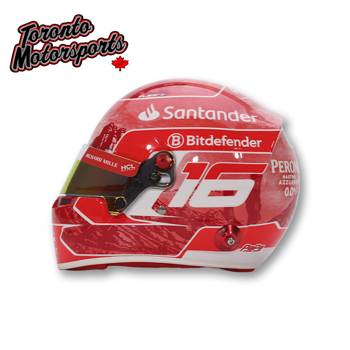 2025 Charles LeClerc Scuderia Ferrari - Las Vegas GP - F1 Replica Helmet - 1:5 Scale by Looksmart #LSHEL026