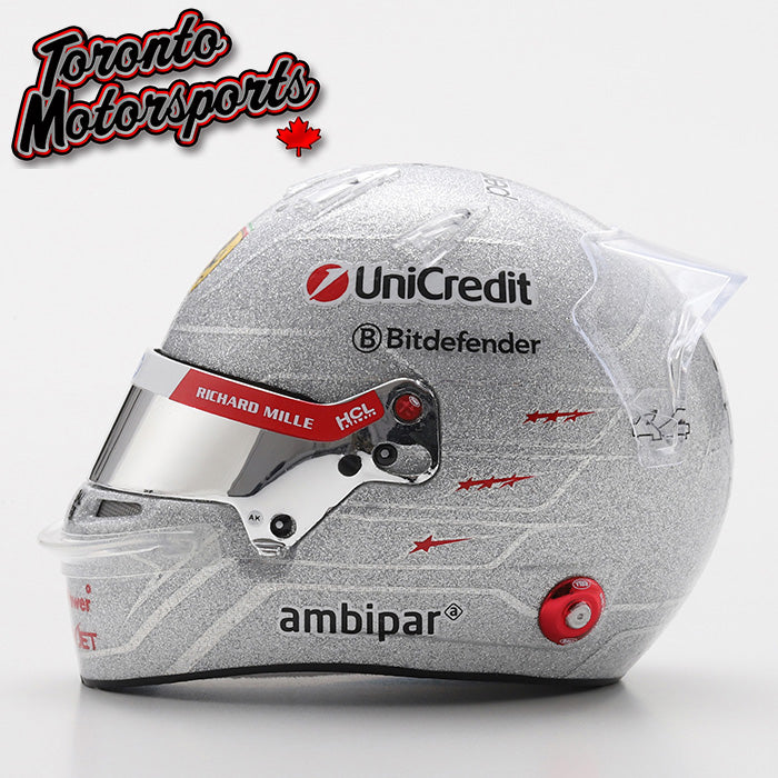 2025 Lewis Hamilton Scuderia Ferrari - Las Vegas GP - F1 Replica Helmet - 1:5 Scale by Looksmart #LSHEL027