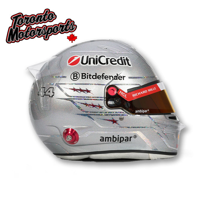 2025 Lewis Hamilton Scuderia Ferrari - Las Vegas GP - F1 Replica Helmet - 1:5 Scale by Looksmart #LSHEL027