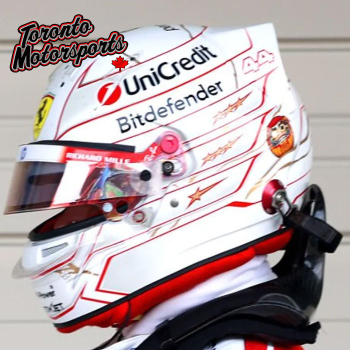 2026 Lewis Hamilton Scuderia Ferrari HP - Japanese GP - F1 Replica Helmet - 1:5 Scale by Looksmart #LSHEL033