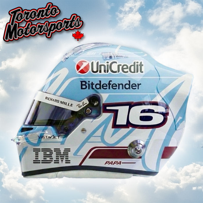 2026 Charles Leclerc Scuderia Ferrari HP - Miami GP - F1 Replica Helmet - 1:5 Scale by Looksmart #LSHEL034