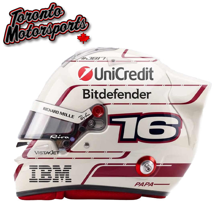 2026 George Russell Scuderia Ferrari HP - Monaco GP - F1 Replica Helmet - 1:5 Scale by Looksmart #LSHEL036