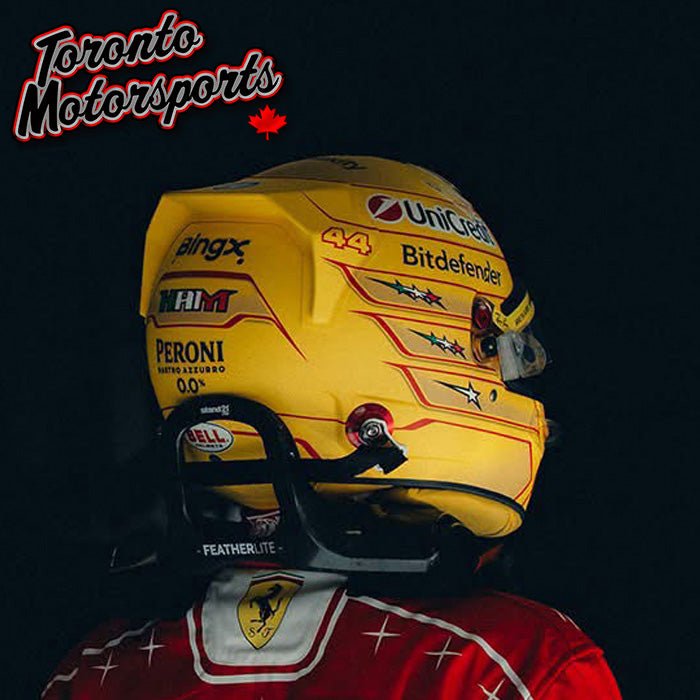 2026 Lewis Hamilton Scuderia Ferrari HP - Italian GP - F1 Replica Helmet - 1:5 Scale by Looksmart #LSHEL038