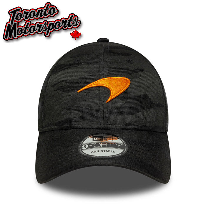2025 McLaren F1 Camo Anthracite - New Era 9FORTY Team Cap - Officially Licensed #MCL-60669278