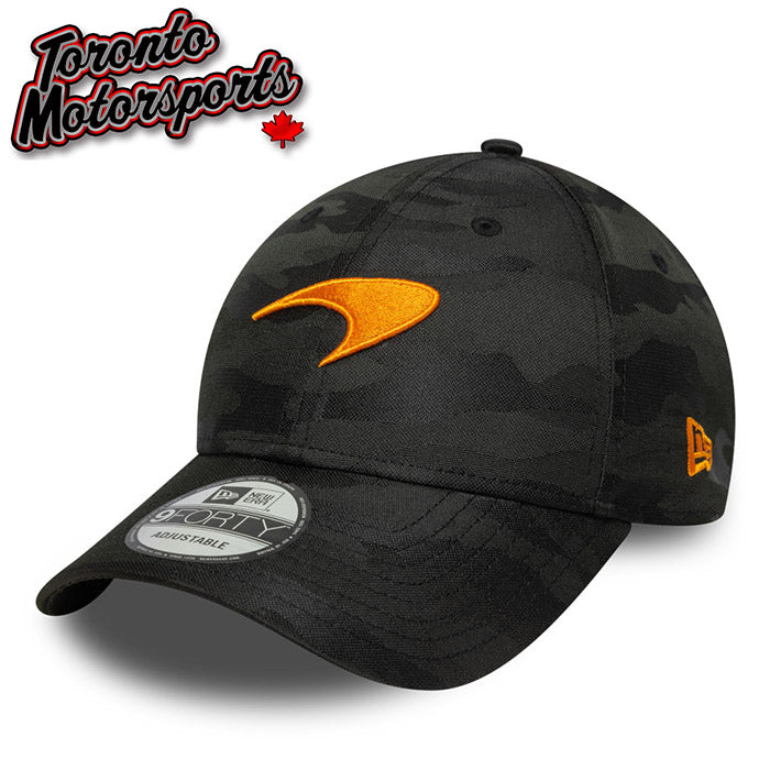 2025 McLaren F1 Camo Anthracite - New Era 9FORTY Team Cap - Officially Licensed #MCL-60669278