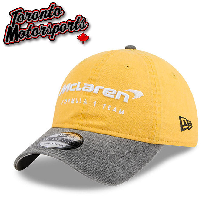 .McLaren F1 Washed Two Tone - New Era 9TWENTY Team Cap - Officially Licensed #MCL-60735786