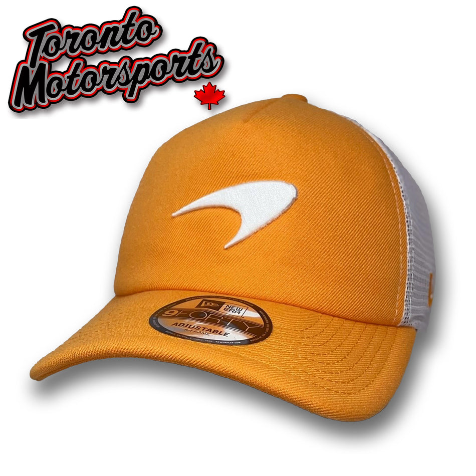 .McLaren Speedmark (Papaya) - NEW ERA 9FORTY AF Trucker Cap Officially Licensed #MCL-70786631