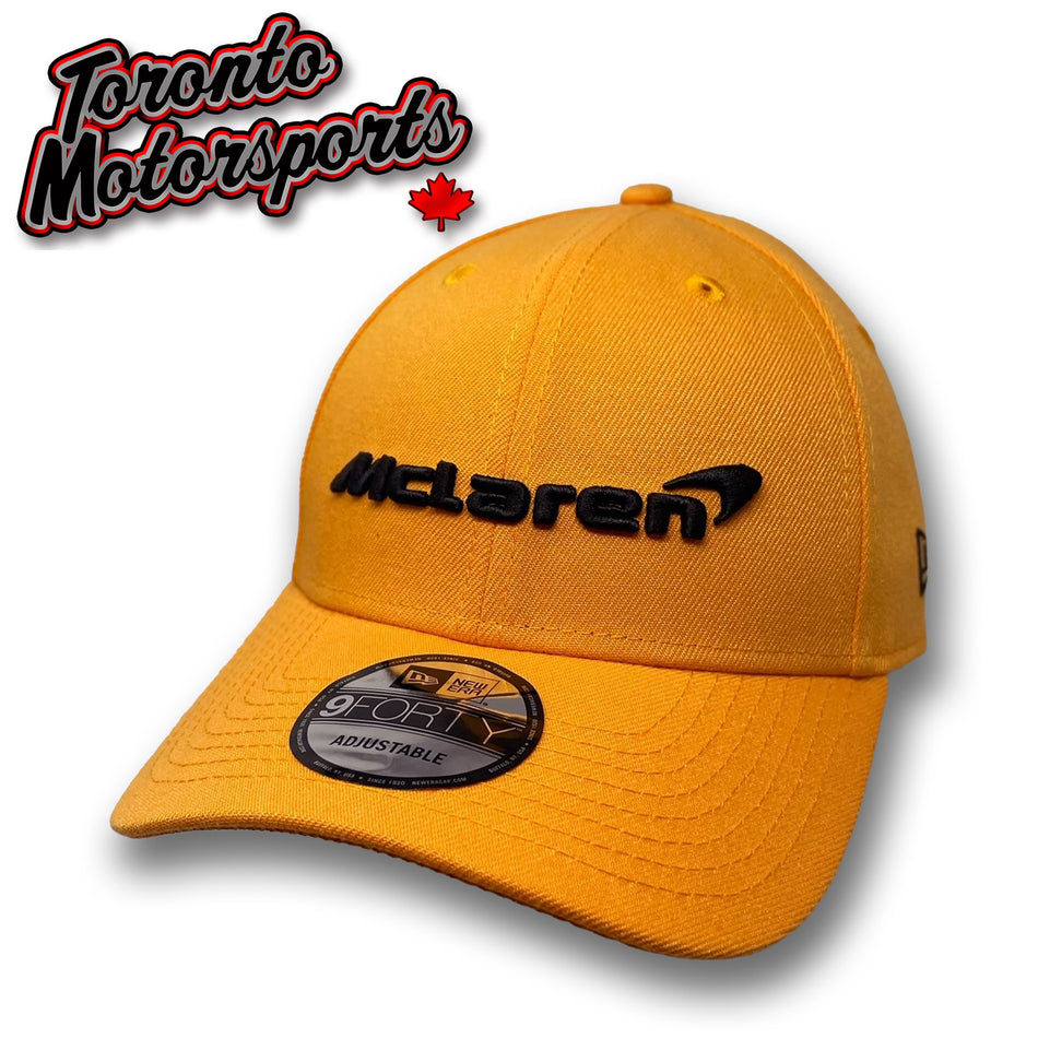 .McLaren Wordmark (Papaya) - NEW ERA 9FORTY Cap Officially Licensed #MCL-70786887