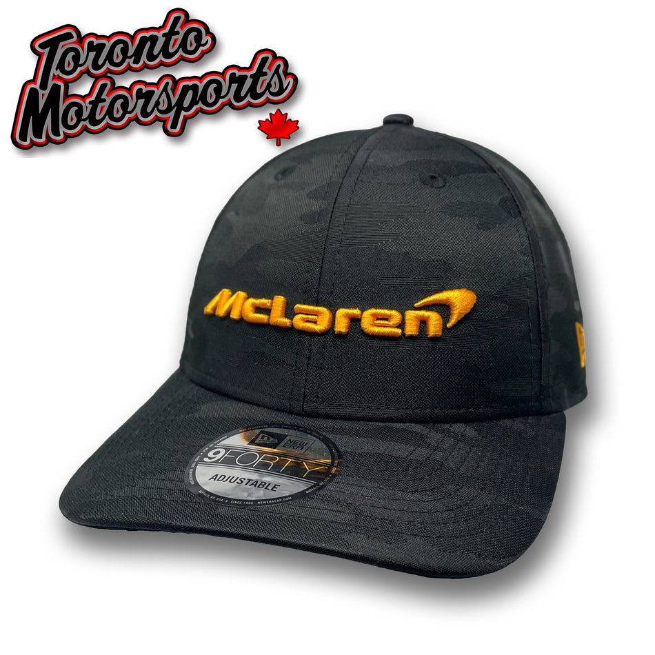 .McLaren Wordmark (Black Ghost Camo) - NEW ERA 9FORTY Cap Officially Licensed #MCL-70786892