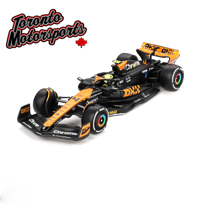 2024 McLaren MCL60 #4  Lando Norris - Japanese GP 2nd Place 1:64 Scale by MiniGT #MGT00767