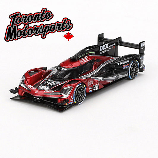 2024 Acura ARX-06 GTP WTRA #40 Delétraz/Herta/Taylor - IMSA WINNER Sebring 12Hrs 1:64 Scale by MiniGT #MGT00837