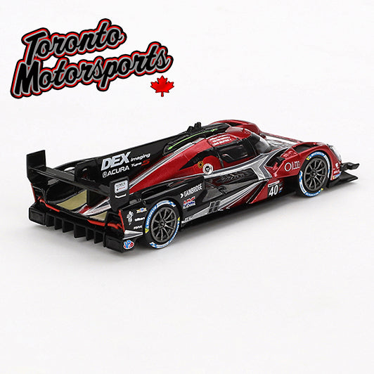 2024 Acura ARX-06 GTP WTRA #40 Delétraz/Herta/Taylor - IMSA WINNER Sebring 12Hrs 1:64 Scale by MiniGT #MGT00837