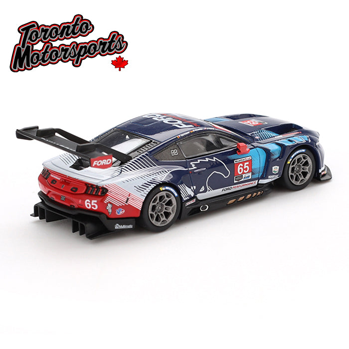2024 Ford Mustang GT3 #65 Hand/Müller/Vervisch – Daytona 24H 1:64 Scale by MiniGT #MGT01012