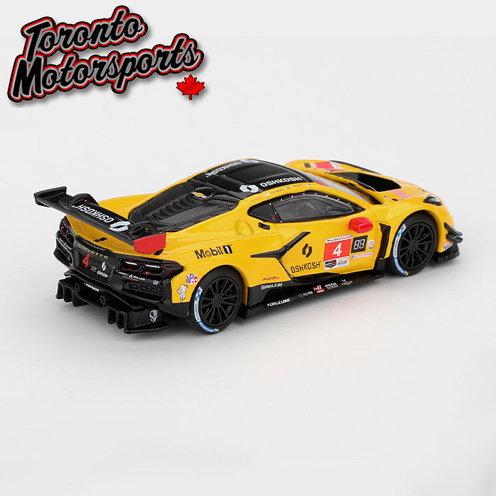 2025 Chevrolet Corvette Z06 GT3.R Pratt Miller Motorsports #4 Catsburg/Milner/Varrone- IMSA Daytona 24hr 1:64 Scale by MiniGT #MGT01197