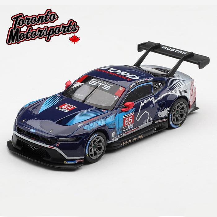 2025 Ford Mustang GT3 #65 Mies/Olsen/Vervisch Ford Multimatic Motorsports  - IMSA Daytona 24 Hrs WINNER 1:64 Scale by MiniGT #MGT01240