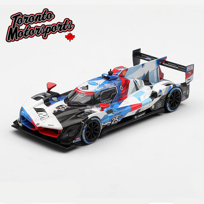 2024 BMW M Hybrid V8 GTP #25 De Phillippi/Martin/Rast/Yelloly BMW M Team RLL   - IMSA Daytona 24 Hrs WINNER 1:64 Scale by MiniGT #MGT01241