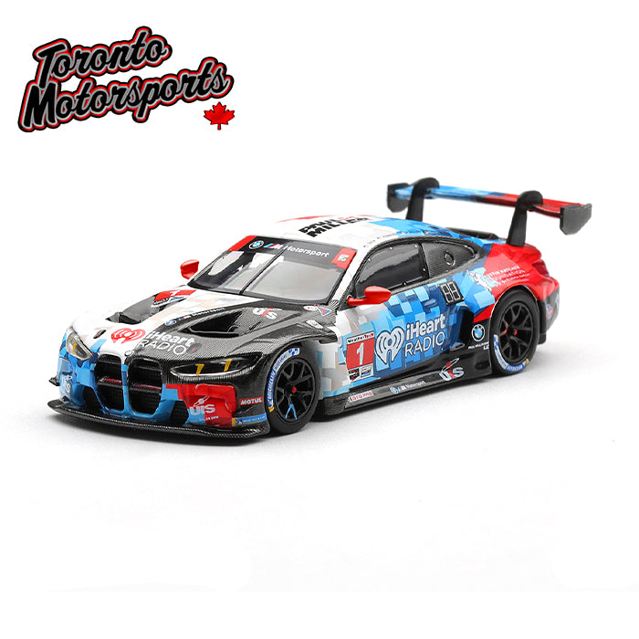 2025 BMW M4 GT3 EVO #1 Paul Miller Racing - IMSA Daytona 24 Hrs 1:64 Scale by MiniGT #MGT01247
