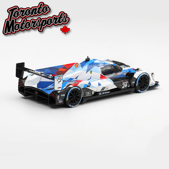 2024 BMW M Hybrid V8 GTP #24 Eng/Farfus/Krohn/Vanthoor – IMSA Daytona 24hrs 1:64 Scale by MiniGT #MGT01326