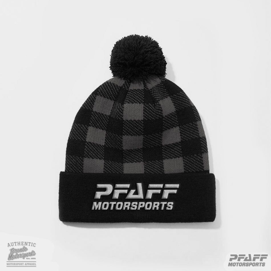 Pfaff Motorsports Team Toque - 'Ghost Plaid'  #PFAFF24-308