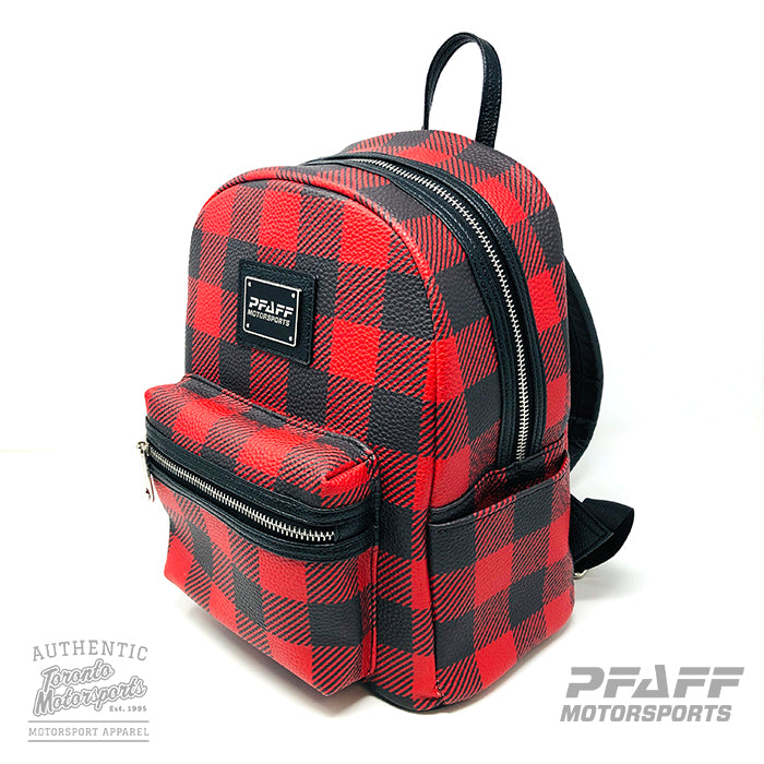 Pfaff Motorsports Heritage Plaid Mini Backpack #PFAFF-MINIBP