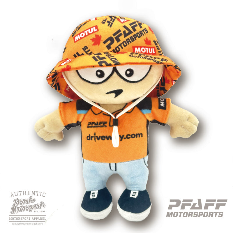 Pfaff Motorsports 'Pfan Freddie' Mascot 10" Plush Character #PFAFF24-111