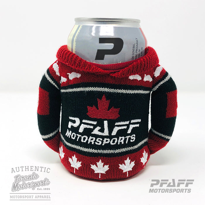 Pfaff Motorsports 'KNIT SWEATER' Insulated Beverage Cooler  #PFAFF-SWEATERCOOLER