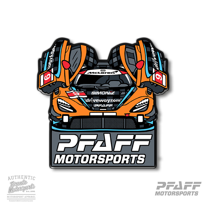 Pfaff Motorsports 'Dihedral' Enamel Collector Pin #PFAFF24-103DI