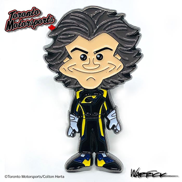 Colton Herta 'ColTOON' - Enamel Collector Pin #PIN-COLTOON