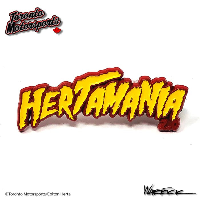 Colton Herta 'Hertamania'- Enamel Collector Pin #PIN-HERTAMANIA