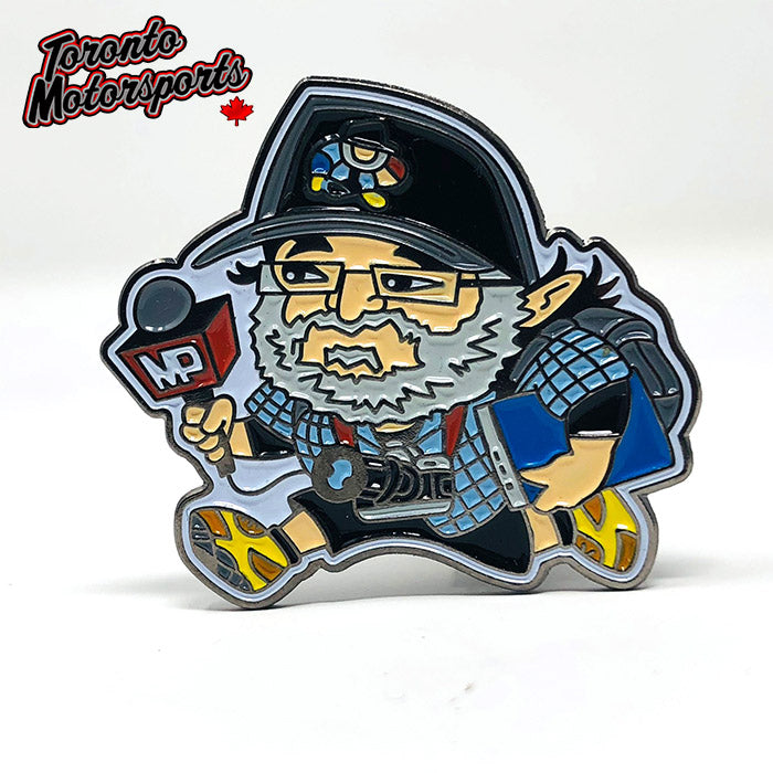 Marshall Pruett 'Running Man' - Enamel Collector Pin #PIN-MP