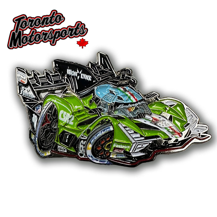 Gtp Sticker Lamborghini SC63 IMSA GTP - CarTOON Enamel Collector Pin #PIN-SC63 ...