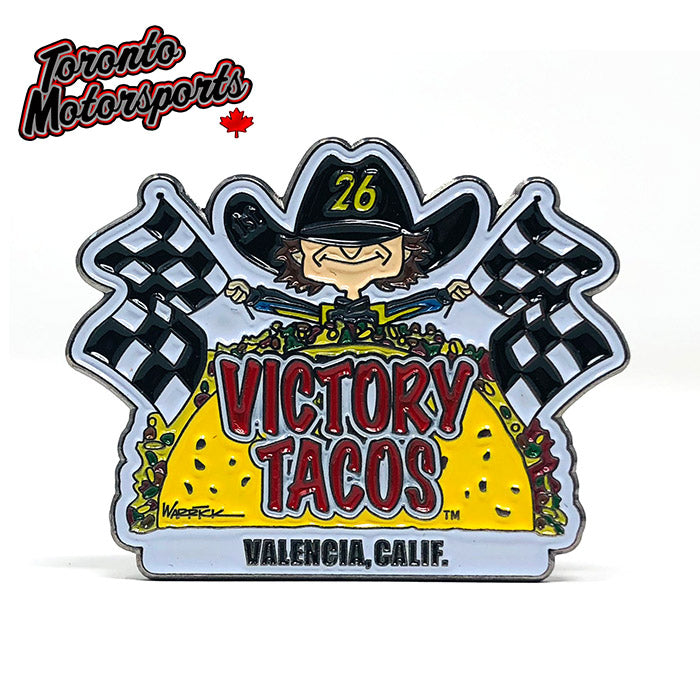 Colton Herta 'Victory Taco' - Enamel Collector Pin #PIN-VICTORYTACO