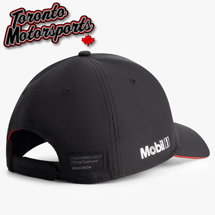 2025 Porsche Motorsport - PUMA Team Cap (Black) - Officially Licensed #PM-701232130001