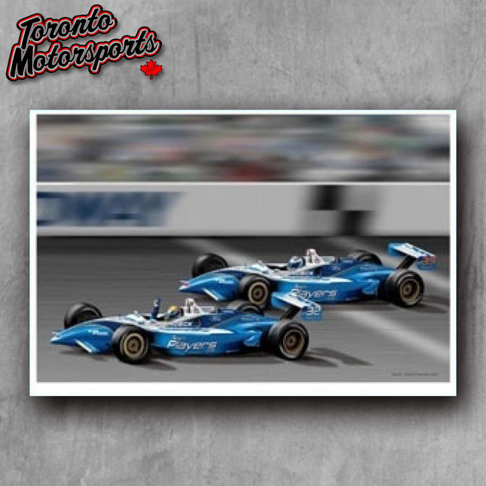 Patrick Carpentier/Alex Tagliani Sweet Victory Limited Edition Print by Paul Huntington SIGNED by Patrick Carpentier #PRINT-SV