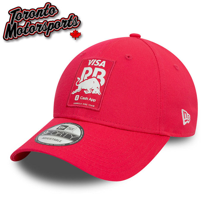 .2025 Visa Cash App RB Racing Bulls F1 Hot Pink - New Era 9FORTY Team Cap - Officially Licensed #RBV-60658957