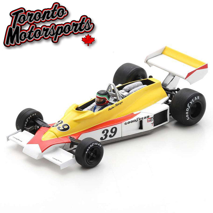.1977 Hesketh 308E #39 Hector Rebaque - Belgium GP 1:43 Scale by Spark #SPA432763 (S2763)