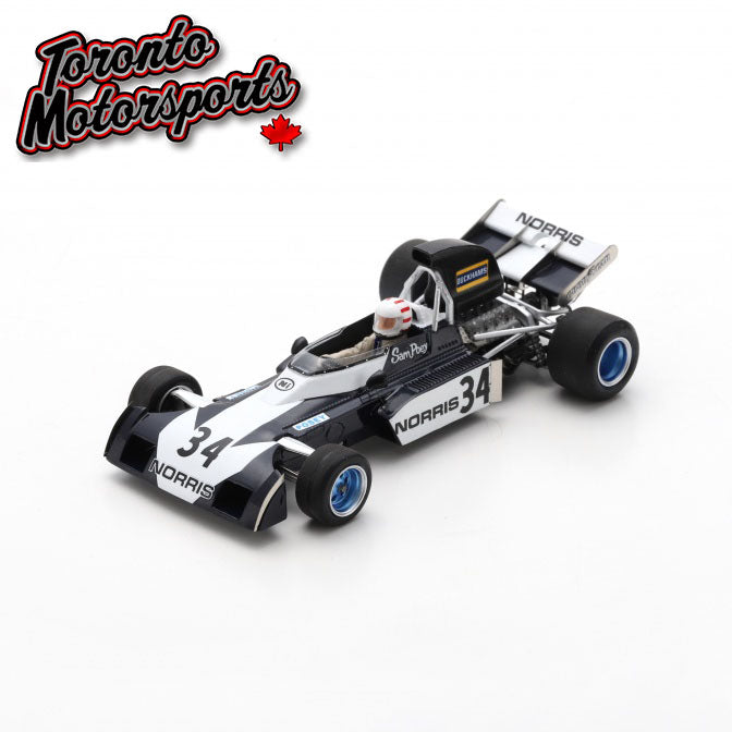 .1972 Surtees TS9B #34 Sam Posey - US GP 1:43 Scale by Spark #SPA433997 (S3997)