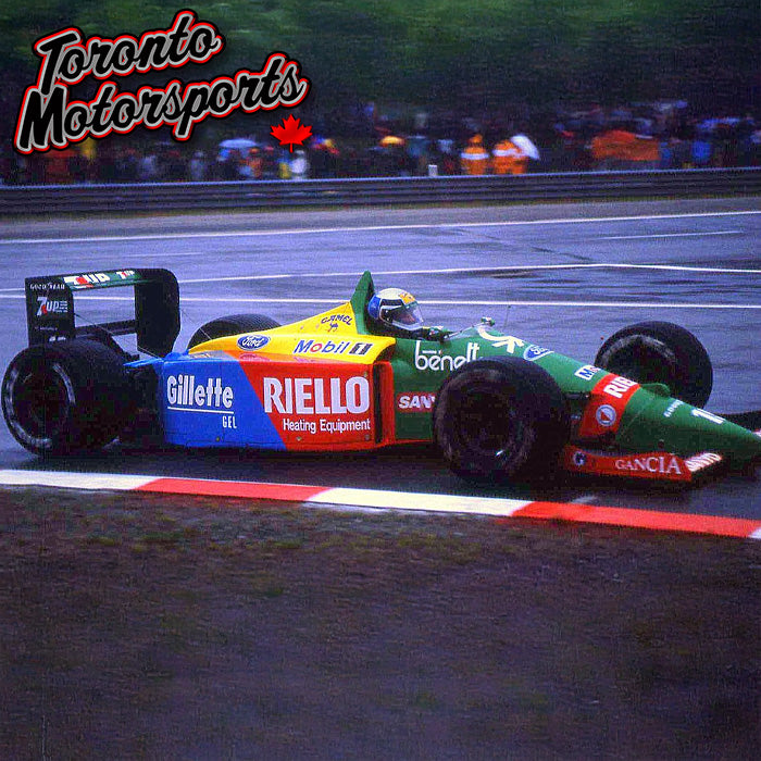 1989 Benetton B189 #19 Alessandro Nannini - 3rd British GP 1:43 Scale by Spark #S5316