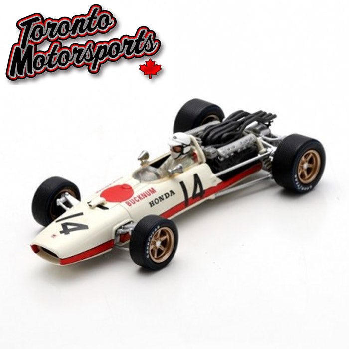 1966 Honda RA273 #14 Ronnie Bucknum - US GP 1:43 Scale by Spark #SPA436220 (S6220)
