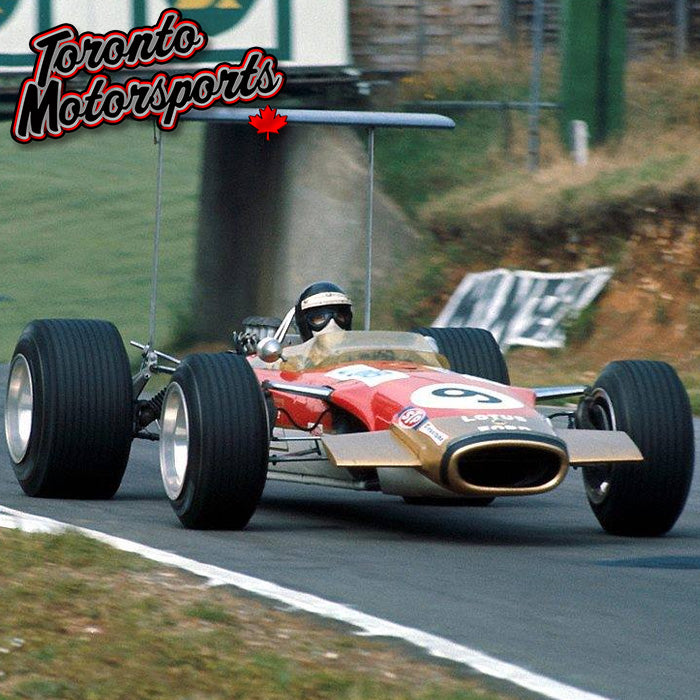 1968 Lotus 49B #9 Jackie Oliver - British GP 1:43 Scale by Spark #S6367