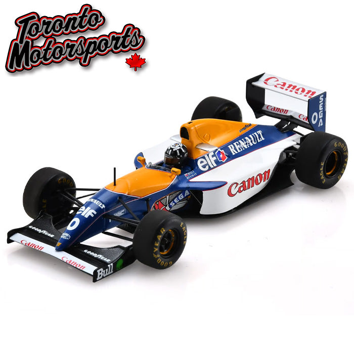 1993 Williams FW15C #0 Damon Hill - WINNER Belgium GP 1:43 Scale by Spark #S7478