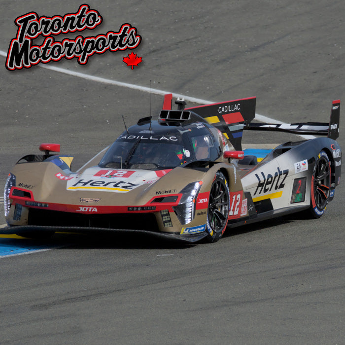 2026 Cadillac V-Series.R #12 CADILLAC HERTZ TEAM JOTA Deletraz/Stevens/Nato - 4th Le Mans 24Hr 1:43 Scale by Spark #S8387