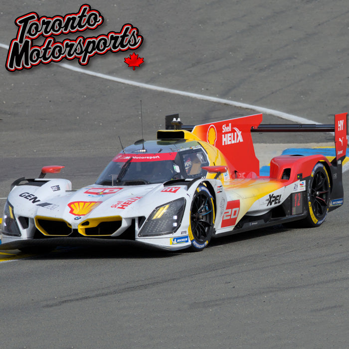 2026 BMW M Hybrid V8 #20 BMW M TEAM WRT Frijns/Rast/Van der Linde - 2nd Le Mans 24Hr 1:43 Scale by Spark #S8391