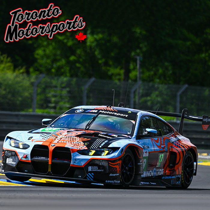 2026 BMW M4 LMGT3 Evo #69 TEAM WRT Mcintosh/Thompson/Harper - Le Mans 24Hr 1:43 Scale by Spark #S8430