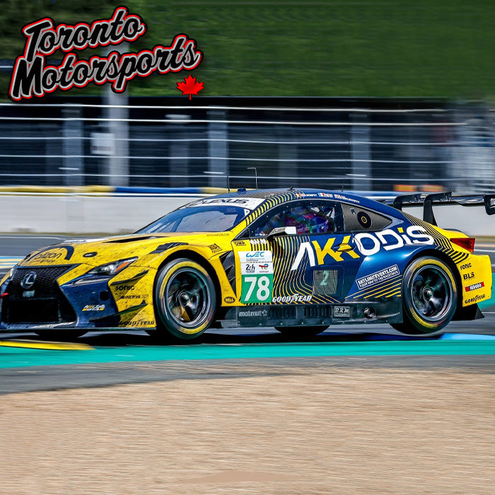 2026 Lexus RC F LMGT3 #78 AKKODIS ASP TEAM Van Rompuy/David/Hawksworth - 2nd LMGT3 Class Le Mans 24Hr 1:18 Scale by Spark #18S1322