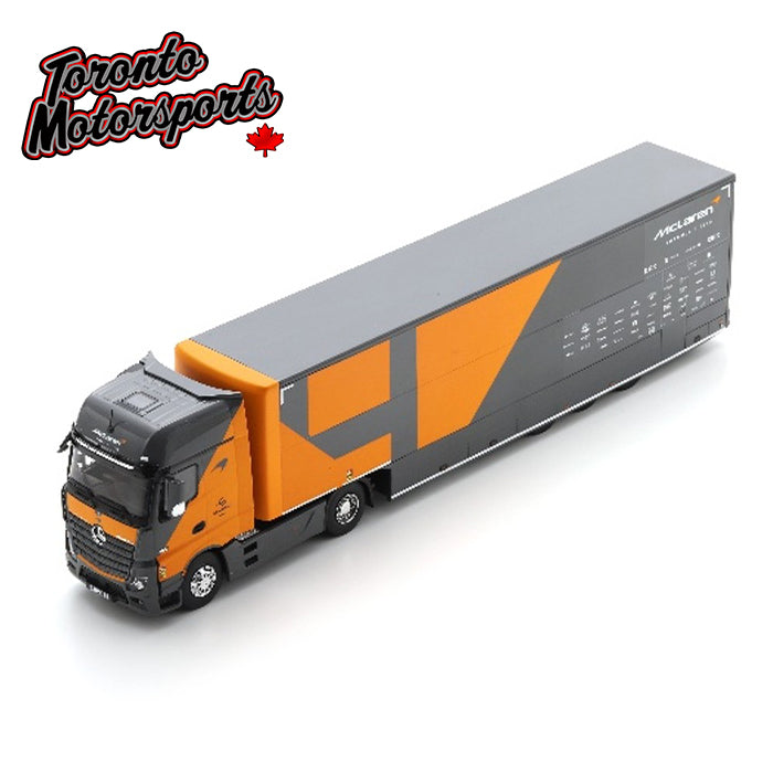 Mercedes Actros Truck - McLaren F1Team 1:43 Scale by Spark #S8609