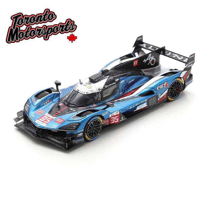 2025 Alpine A424 ALPINE ENDURANCE TEAM #35 Chatin/Habsburg/Milesi - 24HR Le Mans 1:43 Scale by Spark #SPA439264 (S9264)