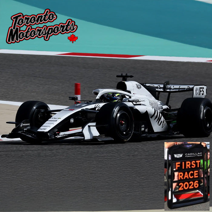 2026 Cadillac Formula 1 Team MAC-26 #11 Sergio Perez Australian GP w/Pit Board - 1:43 Scale by Spark #S9374