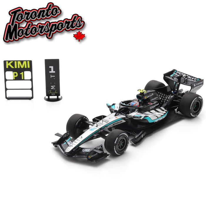 2026 Mercedes-AMG PETRONAS W17 #12 Kimi Antonelli - WINNER Chinese GP *w/ BIG BASE PIT BOARD* (1st F1 WIN) - 1:43 Scale by Spark #S9381